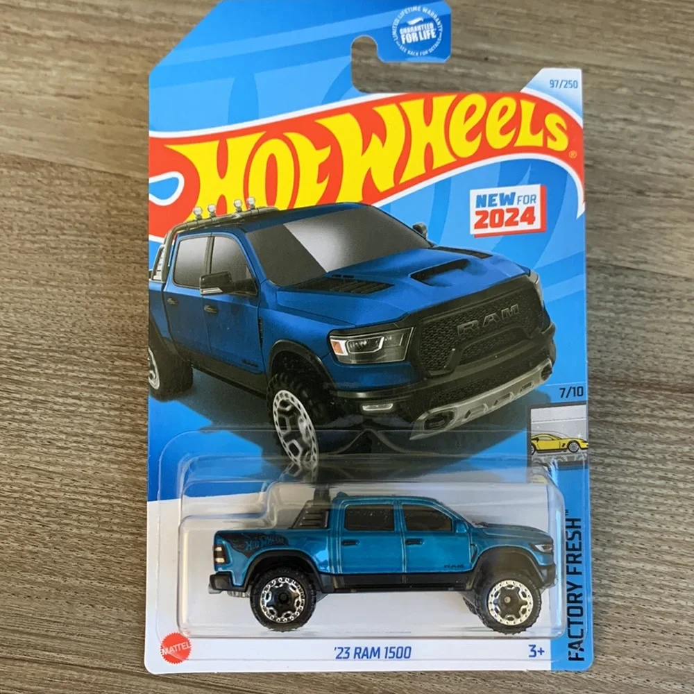 2023 Ram 1500 Hot Wheels Blue Truck Factory Fresh 23 Pickup New Mainline  2024